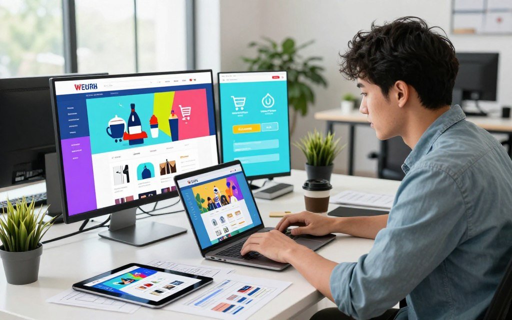 إنشاء متجر إلكتروني