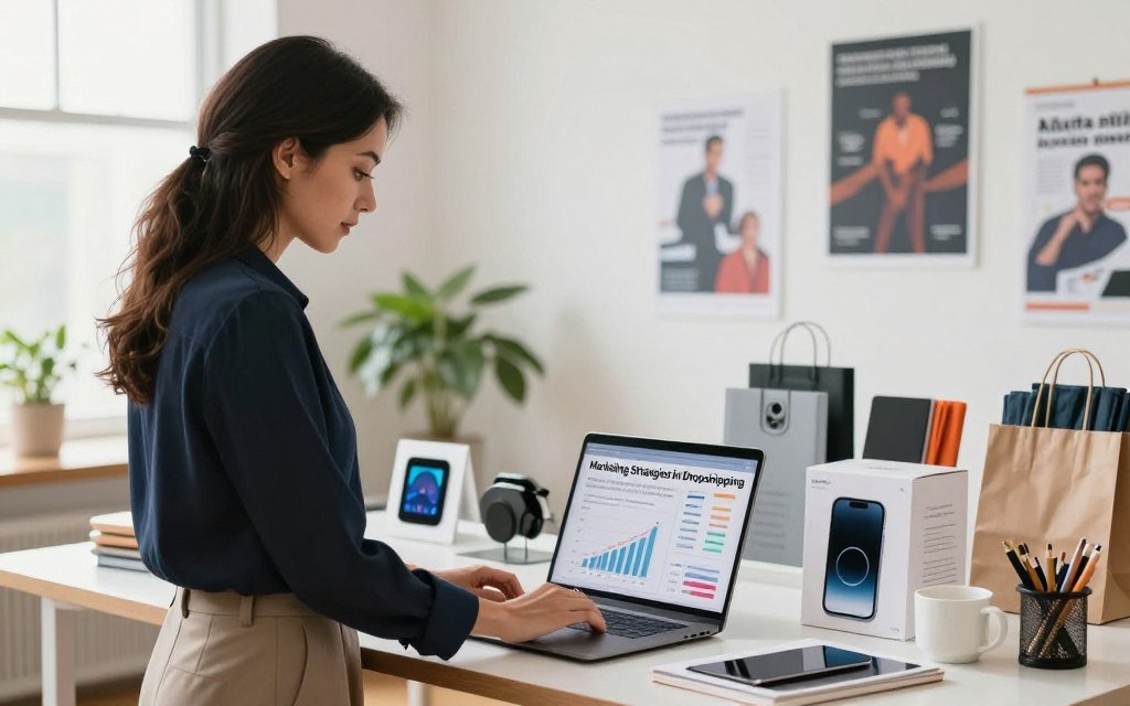 استراتيجيات التسويق في الدروبشيبينغ