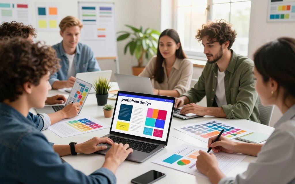الربح من التصميم