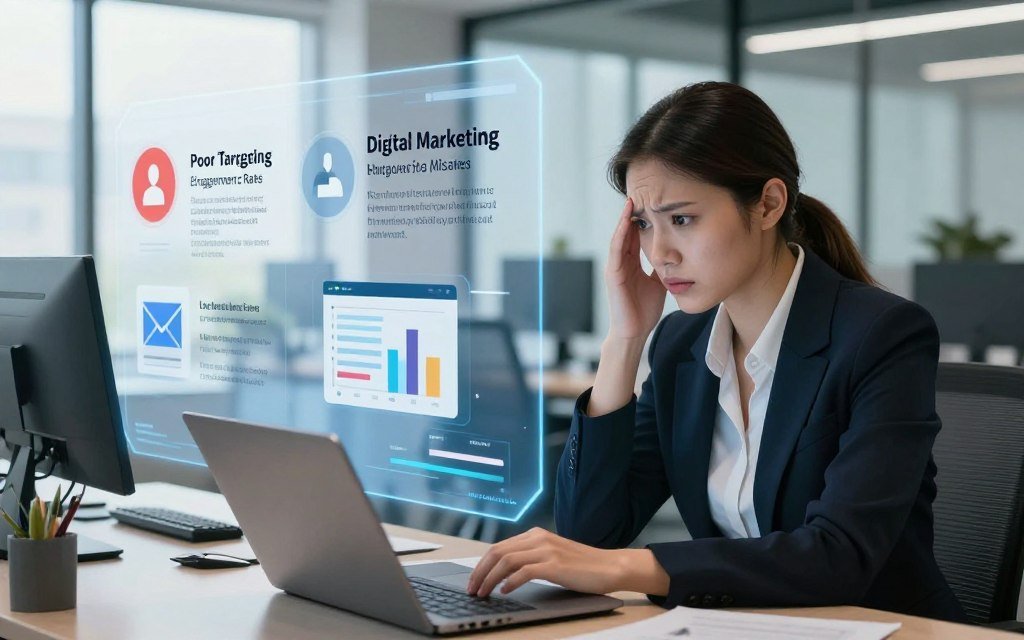 تجنب أخطاء التسويق الإلكتروني للمتاجر