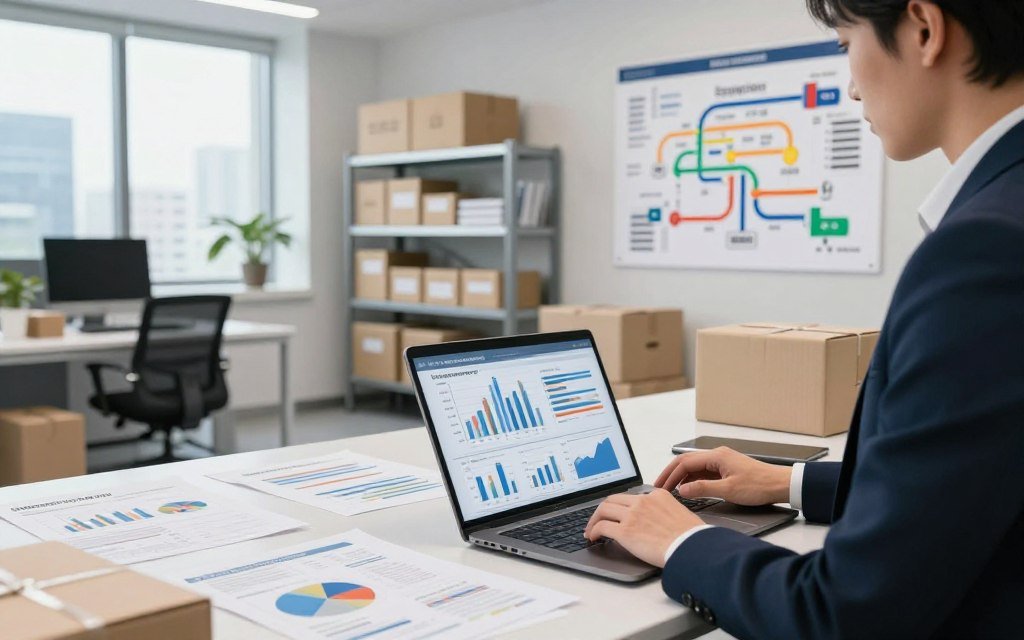 تحليل المخزون وإدارة العمليات اللوجستية