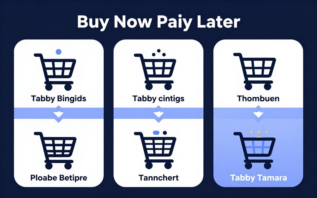 خدمات الدفع اللاحق تابي وتمارا