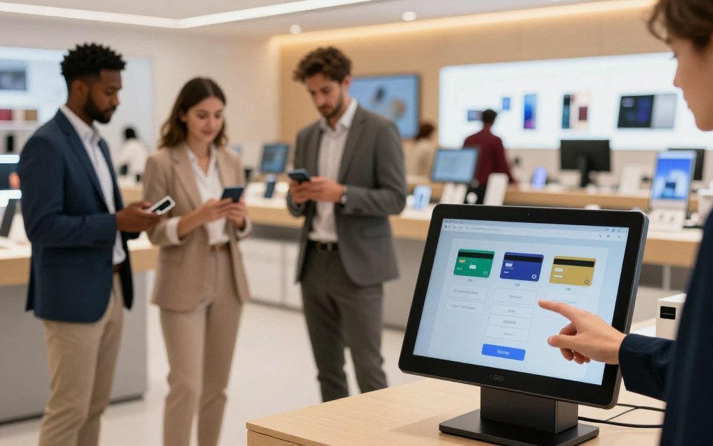 طرق الدفع الإلكتروني في المتاجر