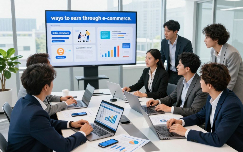 طرق الربح عبر التجارة الإلكترونية