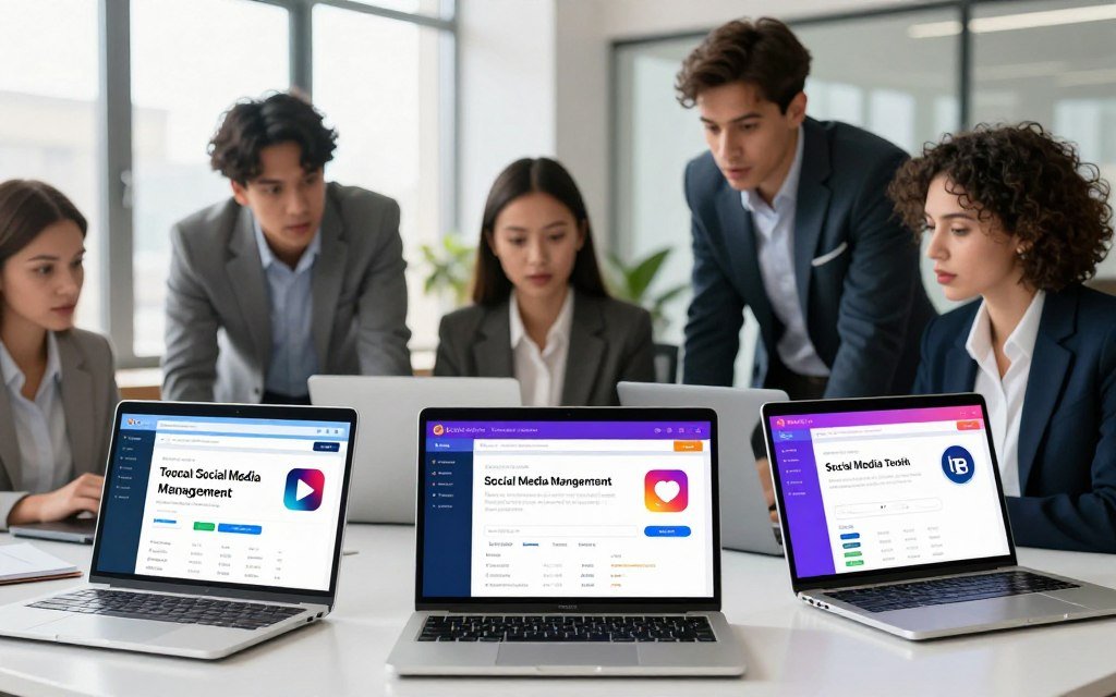 مقارنة أدوات إدارة المحتوى الاجتماعي