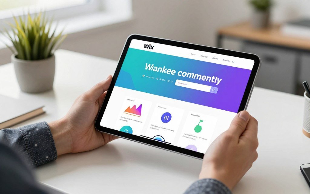 منصة Wix لبناء المتاجر الإلكترونية